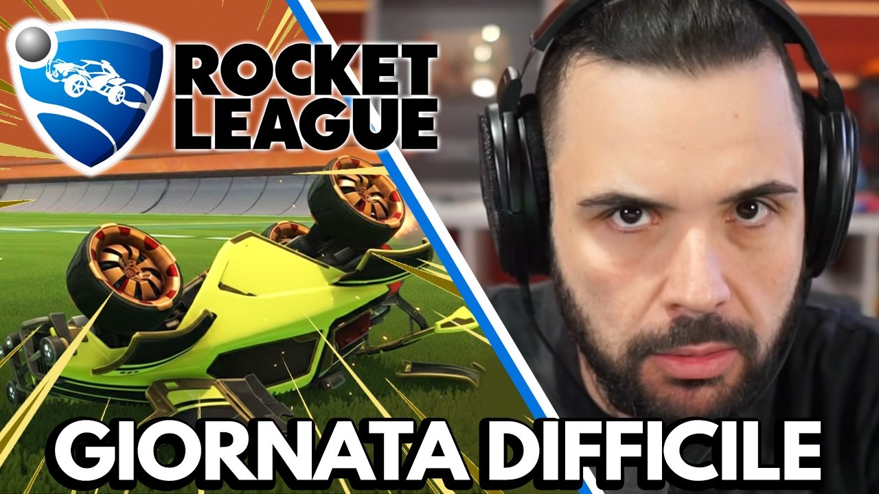 Giornata difficile con i compagni ma ci proviamo - ROCKET LEAGUE