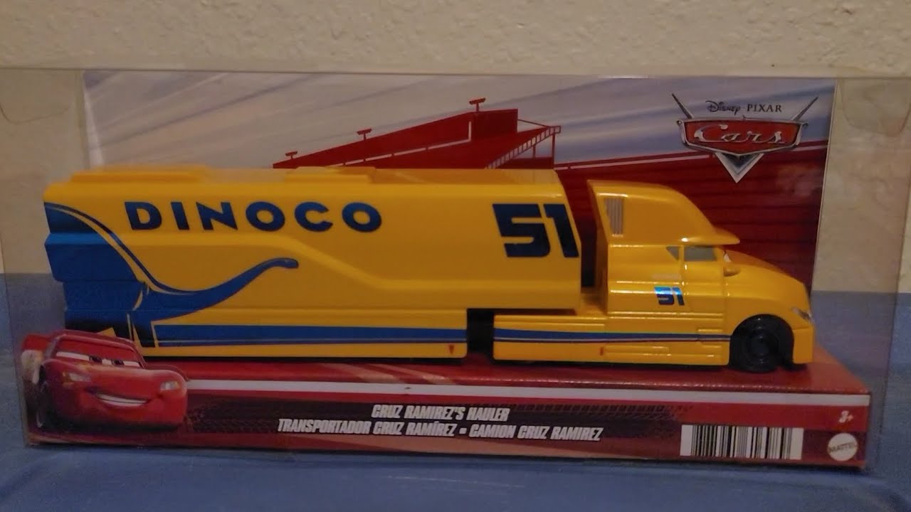 Disney Pixar Cars 3 Mattel - Cruz Ramirez's Hauler die-cast review ...