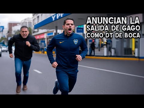 Chicho Siesta and Riquelme announce Gago's departure