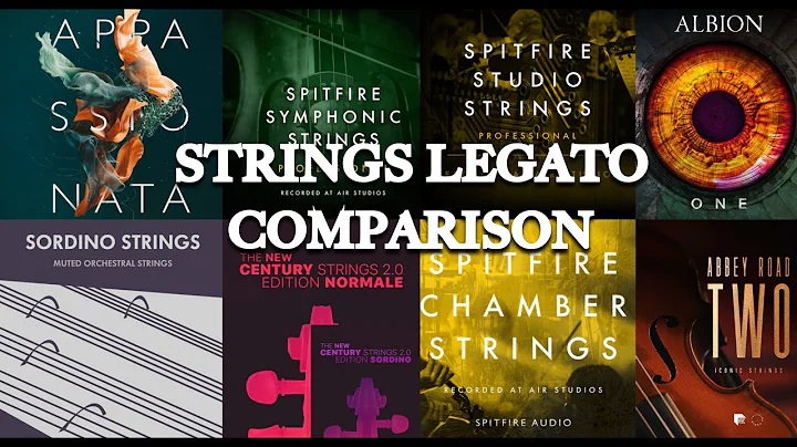 Strings Legato Libraries Comparison, Spitfire, 8dio, Sonokinetic