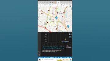 how to create live map using python  #shortsfeed  #shorts #shortvideo #viralshorts