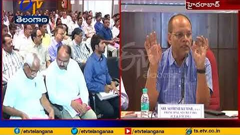 TS Chief Secretary Somesh Kumar Review Meeting with Officials for Tax Collection