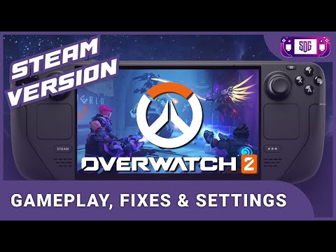 Overwatch 2 Steam Deck Gameplay & Settings for 60 FPS