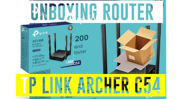 Unboxing Tp Link Archer C54 | Setting up Router with Internet | Climax ON | CSM