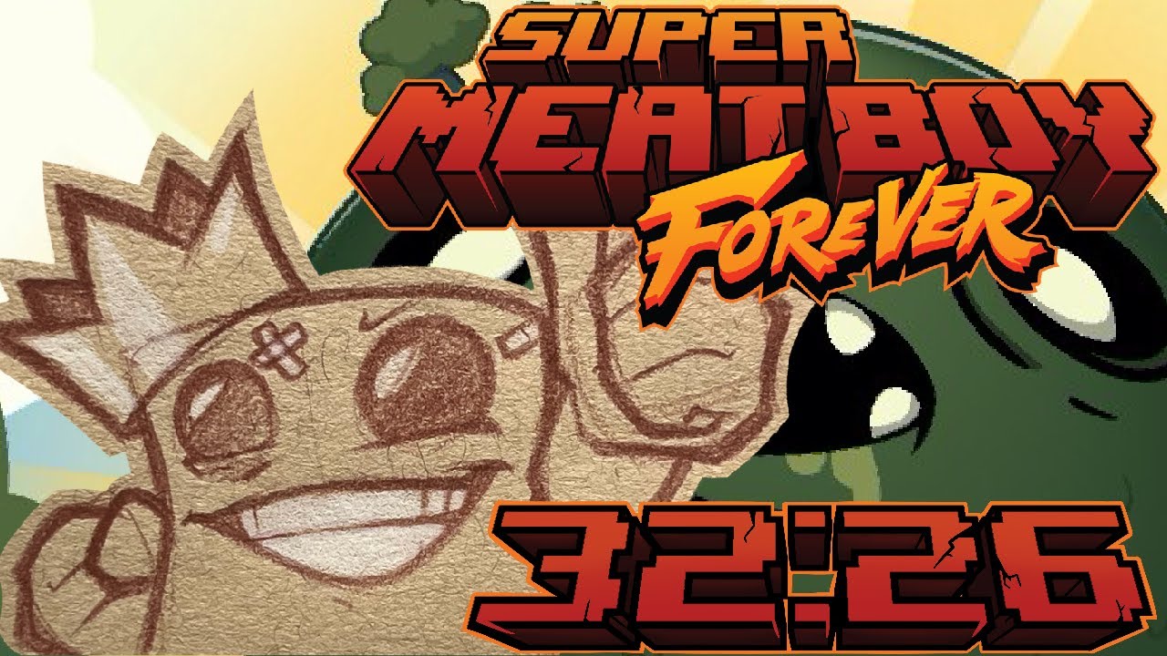 Super Meat Boy Forever Speedrun (Random Seed 3226) YouTube