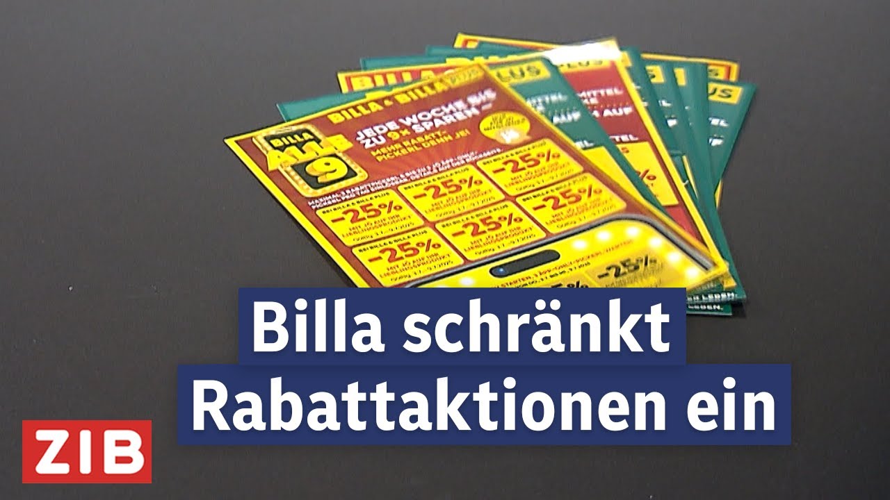 Billa-Rabattpickerl: Das ändert sich | ZIB 