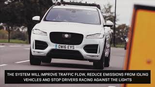 New Jaguar Land Rover technology will help drivers avoid red lights
