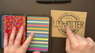 Log + Jotter Pocket Notebook March 2026 #notebook #pocketnotebook #fountainpencommunity #unboxing