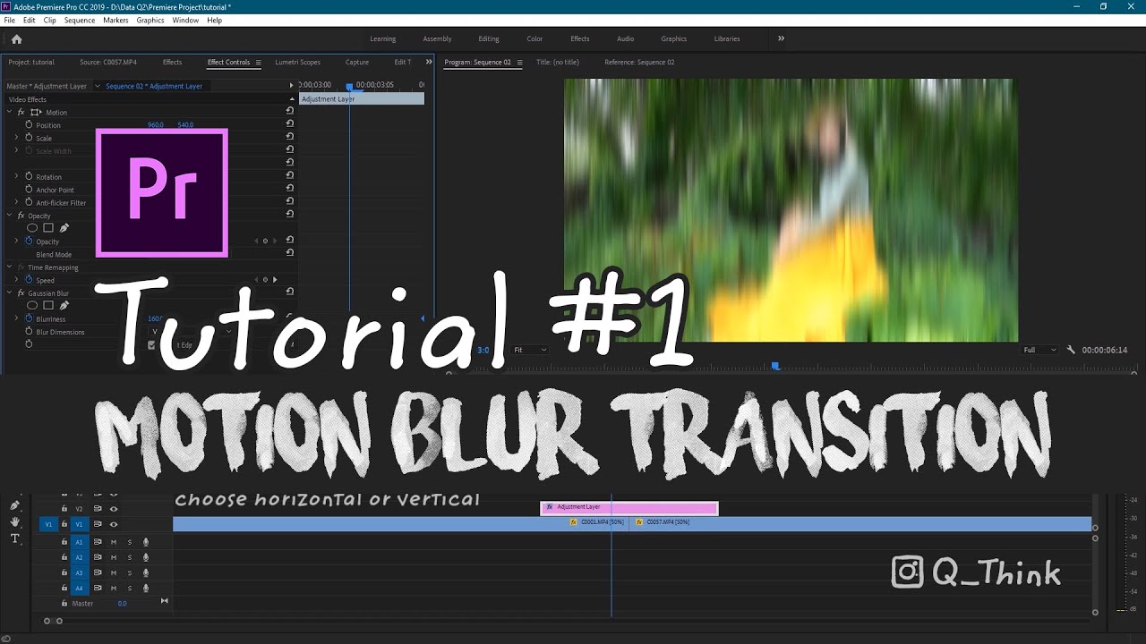 premiere pro motion blur