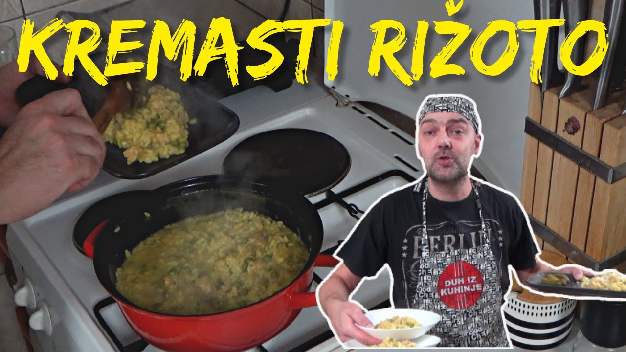 Brzi kremasti rižoto sa puretinom