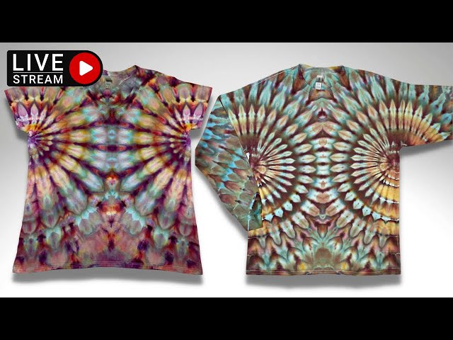 Tie-Dye Designs: Livestream Ep. 26 Double Fanfold w/Scott Walker
