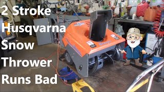 How to Repair a Governor on a Husqvarna Snow Thrower by Bruce's Shop 1,644 views 4 months ago 24 minutes