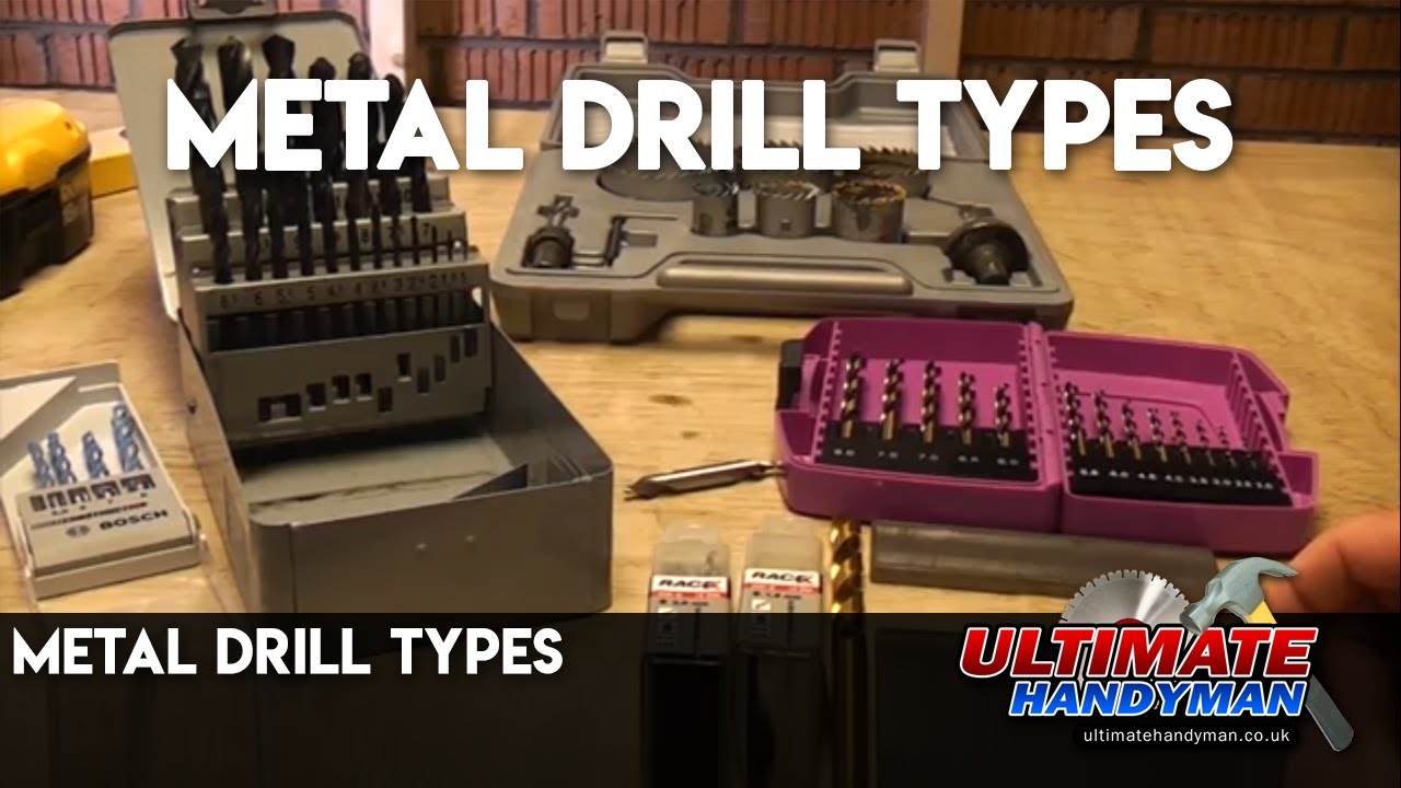 Metal Drill Types - Youtube