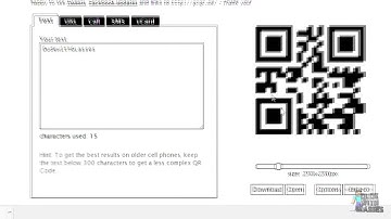 How to make a QR code (HD)