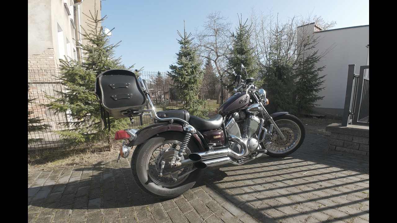 Первая поездка после зимы [Yamaha virago 535]