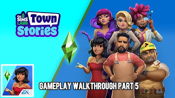 The Sims Labs : Town Stories Gameplay Walkthrough Part 5 ( iOS Android)