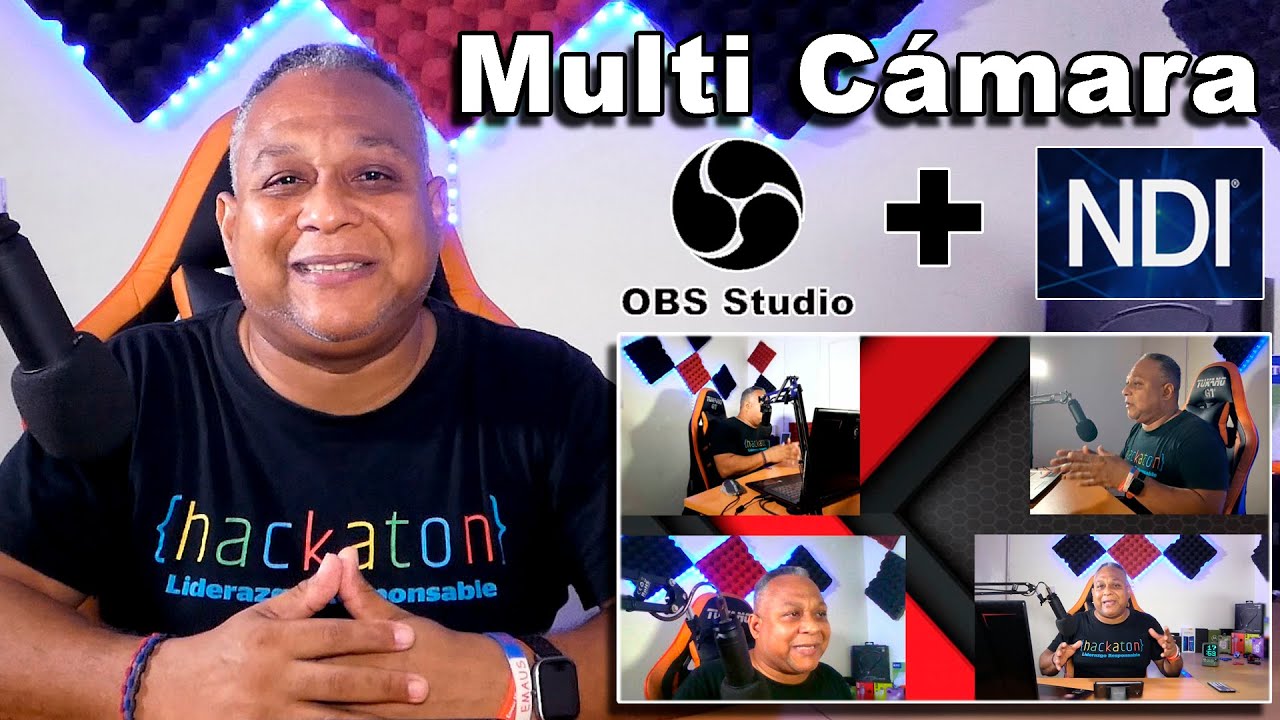 Transmision Multi Camara Con Obs Studio A Traves De Ndi Sin Usar Una Tarjeta De Captura De Video Youtube