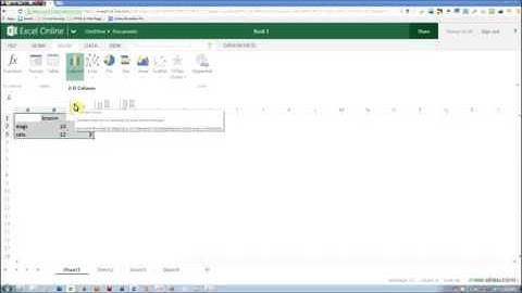 Creating an 100% Stacked Column Chart In Excel