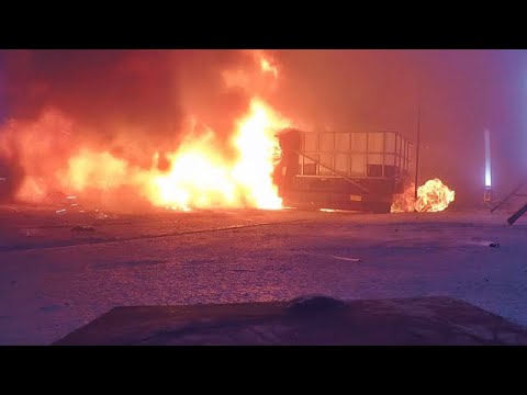 The experiment: Torching a battery - When electrical vehicles catch fire