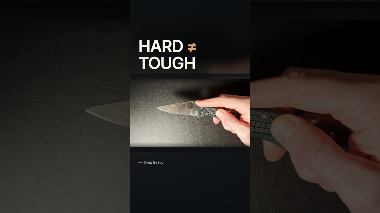 Why Harder Knife Steel Can Still Chip