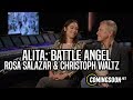 ALITA: BATTLE ANGEL - Rosa Salazar & Christoph Waltz Interview