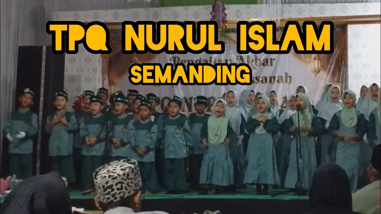 TPQ Nurul Islam 1, dlm rangka Pengajian Akbar Haflah akhirusanah