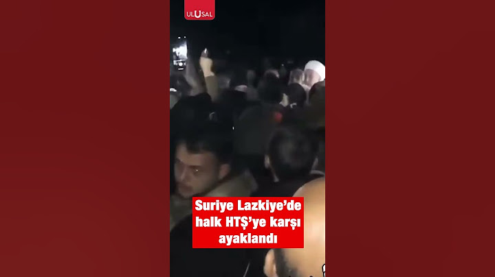 Suriye - Lazkiye'de halk HTŞ'ye karşı ayaklandı