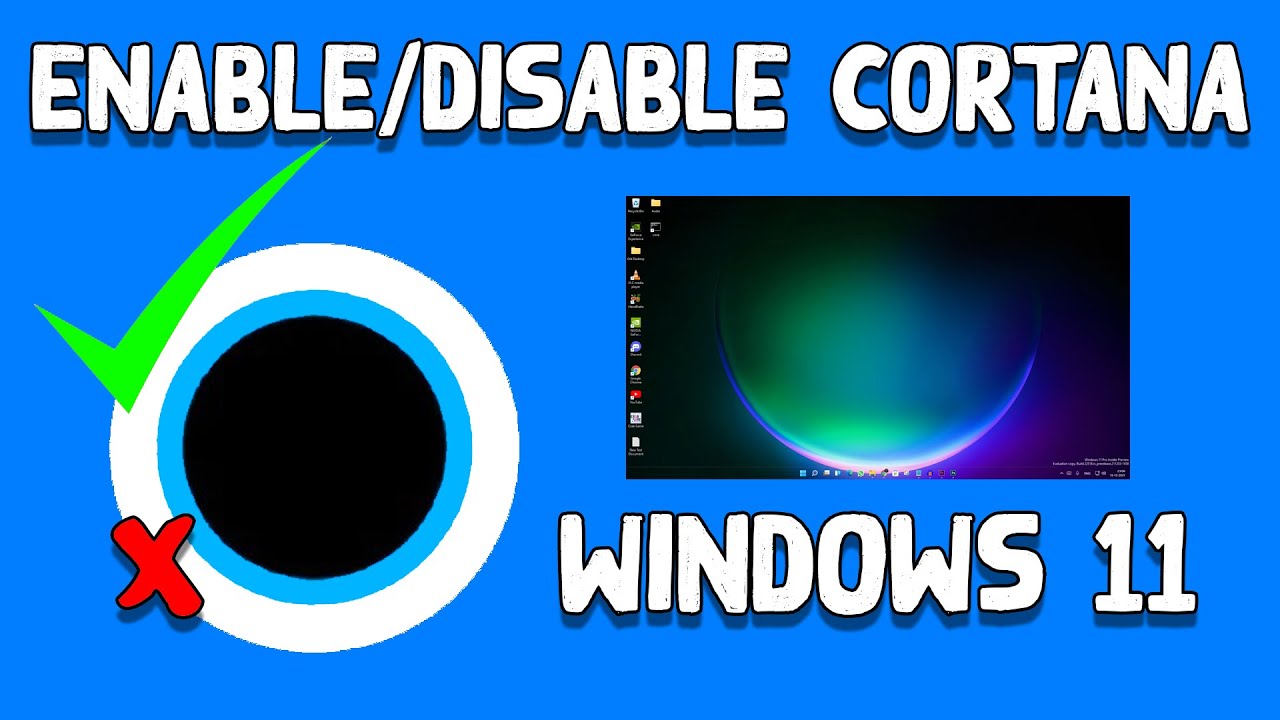 How To Enable Or Disable Cortana In Windows YouTube