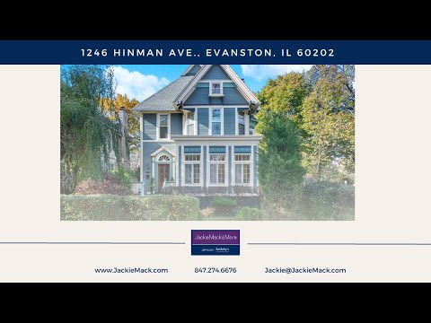 1246 Hinman Avenue, Evanston, IL home video tour