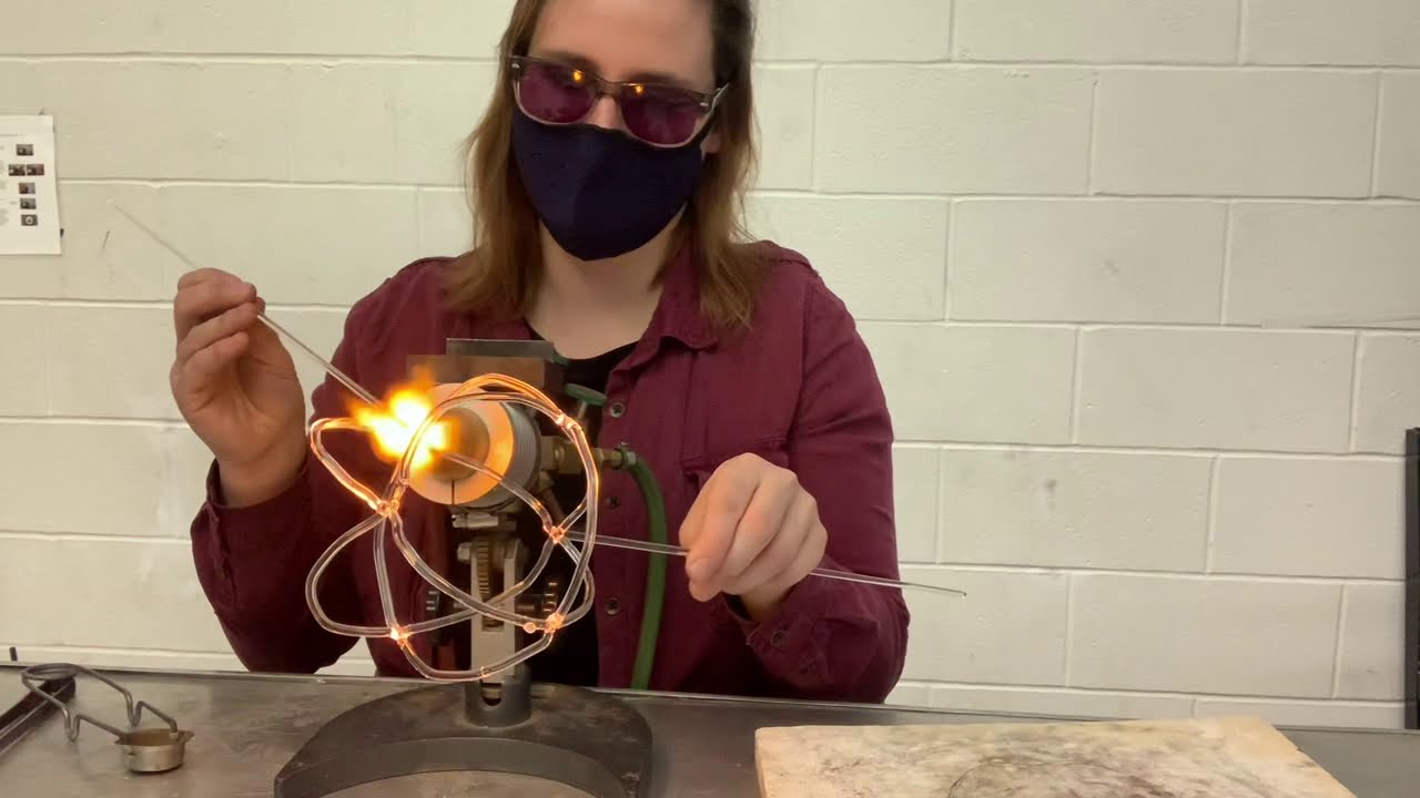 Flameworking Demo- Networking an Apple pt. 2