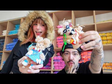date vlog | making a teddy bear together