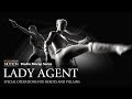 Lady agent  mocap motions of female operative action with iclone and actorcore