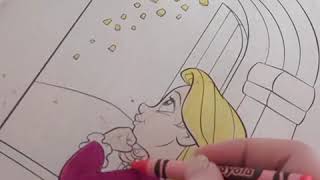Coloring Time with Rapunzel with Story Telling!