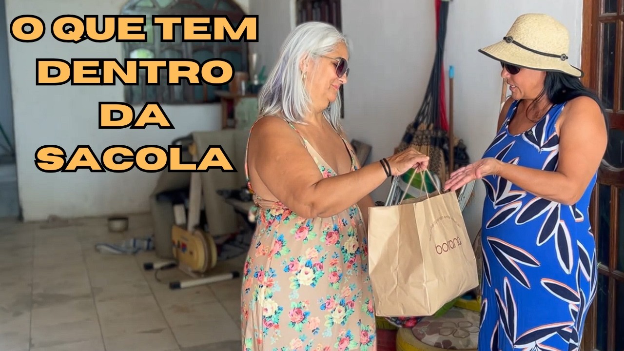 O SEGREDO ESTÁ DENTRO DA SACOLA!!!