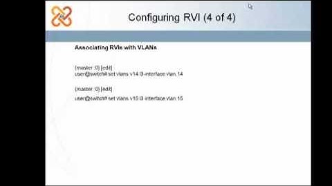 How to Configure Layer 3 Vlan Interface on Juniper EX Switch.mp4