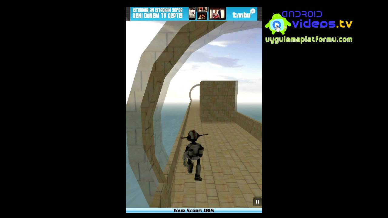 Android Runner Prototype - YouTube