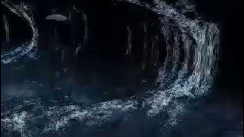 Giant ocean wave animation Maya 2016
