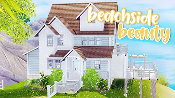 beachside beauty 🏡 the sims 3 speed build
