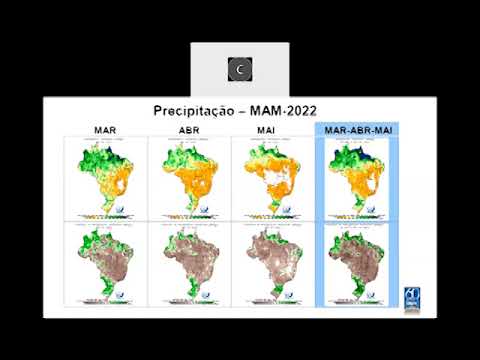 Divulgação da Previsão Climática para o trimestre JAS/2022