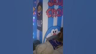 Dekorasi kamar motif doraemon x persib | story wa 30 detik