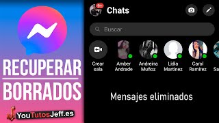 RECUPERAR CONVERSACIONES BORRADAS de Facebook Messenger | Trucos Messenger