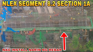 NAG INSTALL NARIN NG REBAR/NLEX SEGMENT 8.2 SECTION 1A PROJECT UPDATE 