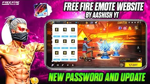 Free Fire – Fully Free & 100% No Error | Latest 2025 Update 🔥AASHISH X DADA emote website unlock 😱