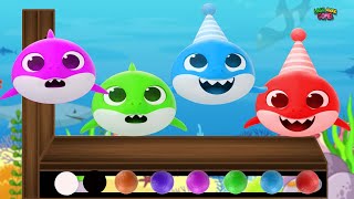 Baby Shark Learns Colors | CoComelon Nursery Rhymes & Kids Song #54