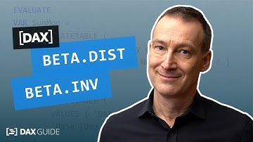 BETA.DIST, BETA.INV - DAX Guide