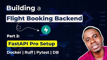Docker, PostgreSQL, Linting & Pytest setup | FastAPI Flight Booking Backend | Day-2