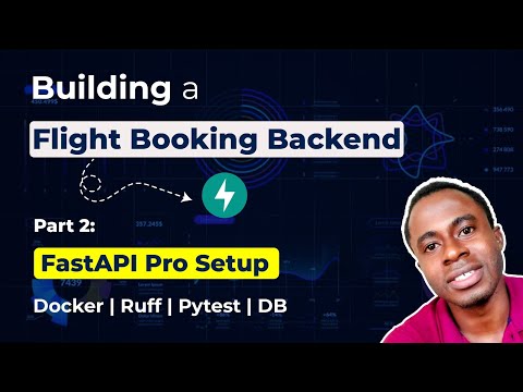 Docker, PostgreSQL, Linting & Pytest setup | FastAPI Flight Booking Backend | Day-2