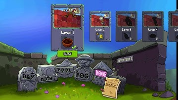 plants vs zombies roof game levels;1. #mgaming.