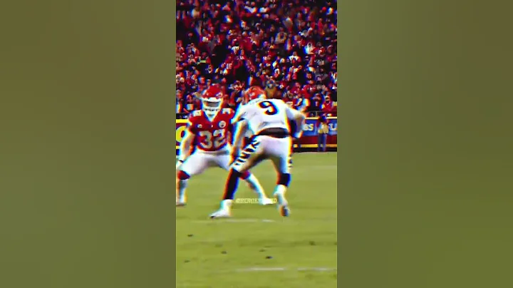 Joe Burrow shook him 🥶 #shorts