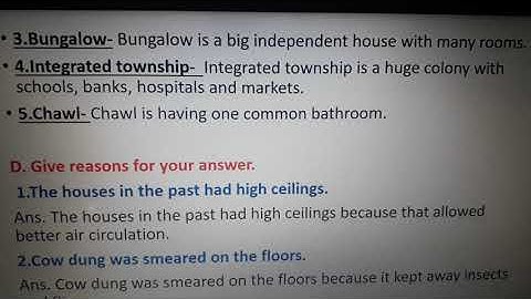 Class 4 Evs Chap 14 part 4 Exercises